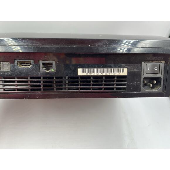 Sony PlayStation 3 PS3 FAT CECHH01 Console For Parts Repair As Is - YLOD - 40 GB - Picture 6 of 7